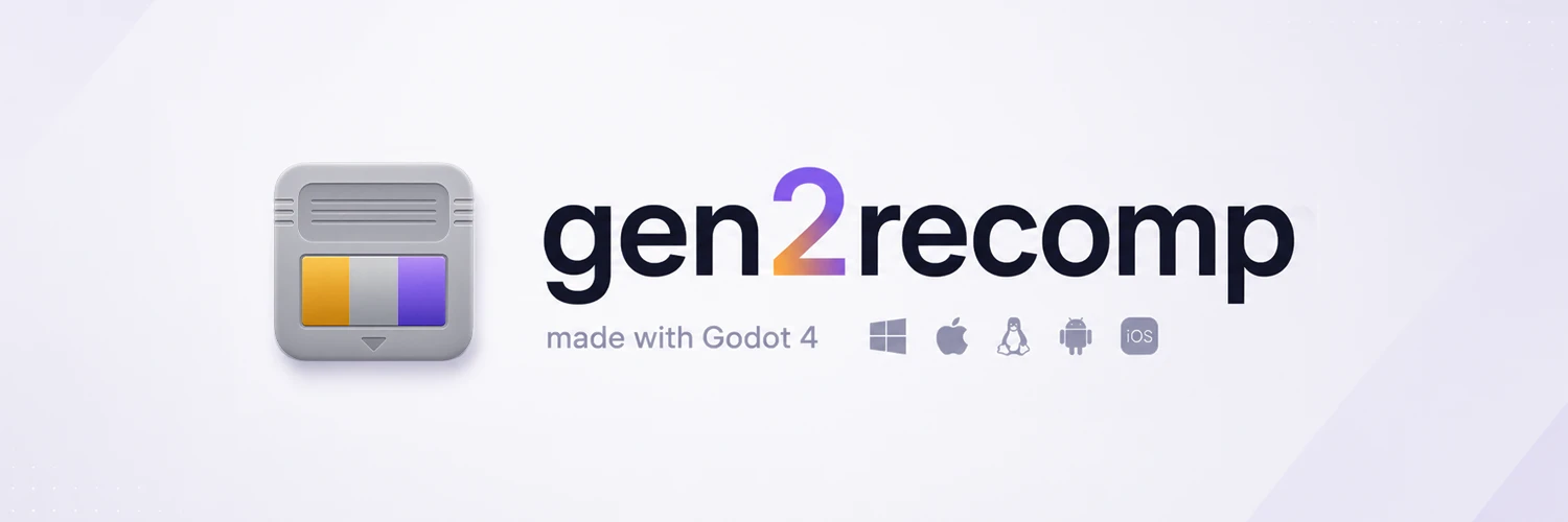 gen2recomp banner