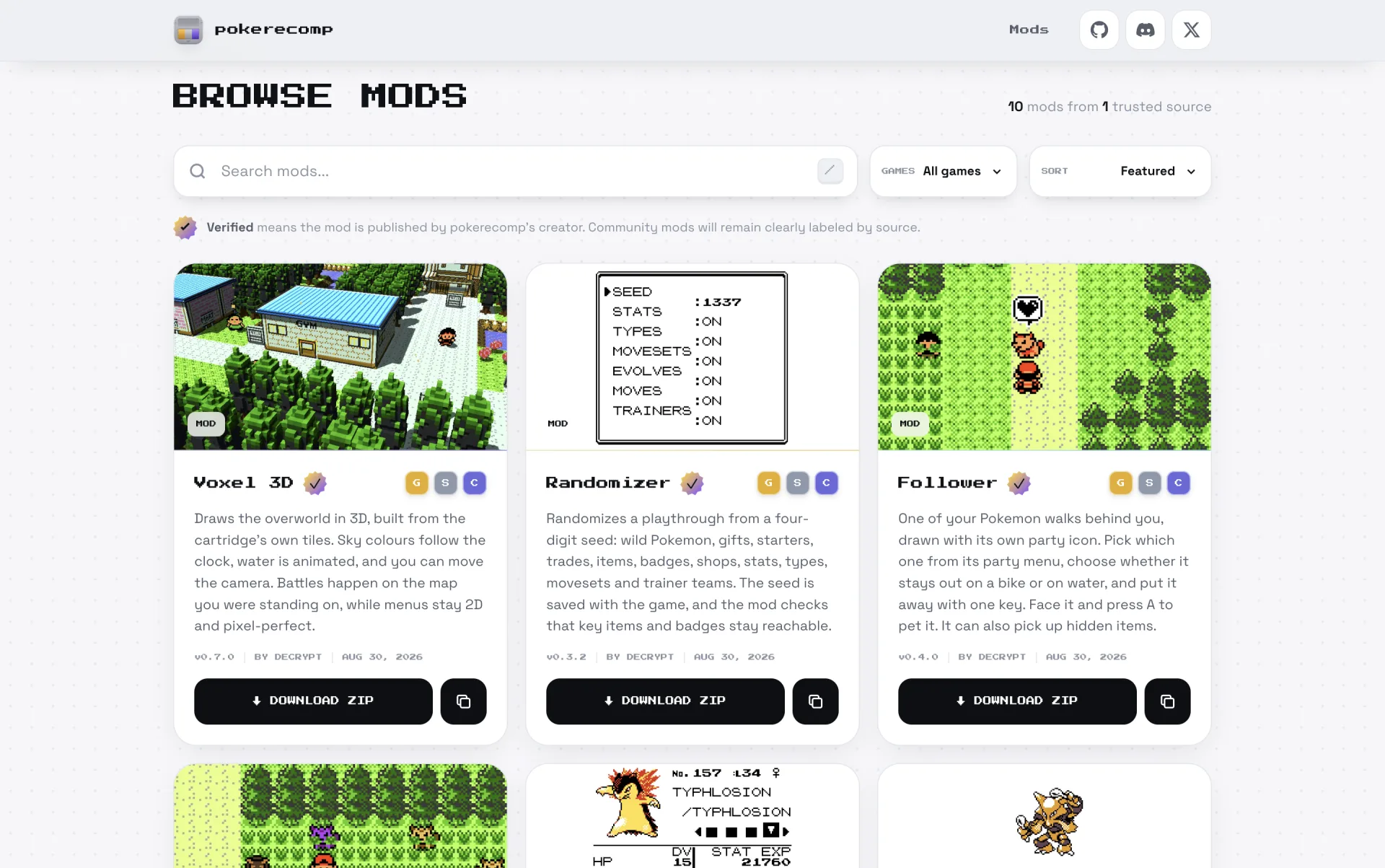 PokeRecomp mod library